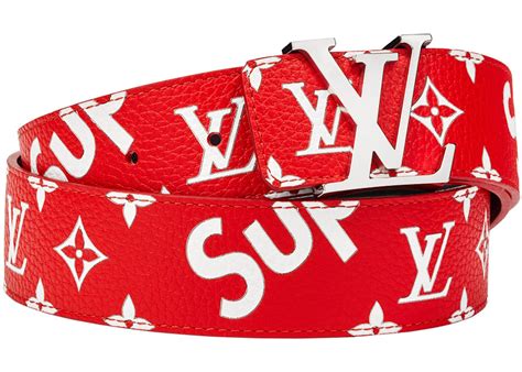 louis vuitton supreme belt cost|Louis Vuitton supreme monogram.